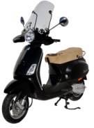 universal scooter windshield model "grandissimo", height 65 cm, cut light at "m".
