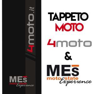 Tappeto moto 4Moto.it e MES Experience