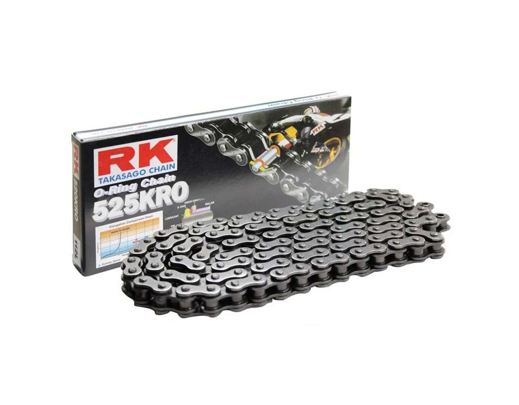 catena per moto 525kro 120 maglie cl prodotta da rk