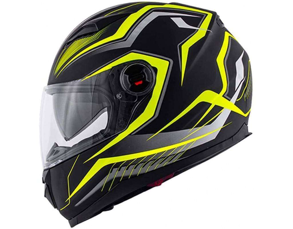 kappa casco moto integrale kv27 denver giallo fluo su nero taglia l