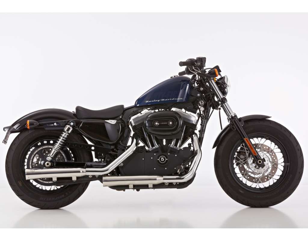 MANUBRIO APE CUBE 1" per Harley Road King Sportster 1200 ca/cb Custom Nero 