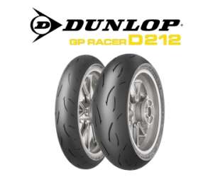 GOMMA DUNLOP ANTERIORE GP RACER D212 M 120/70