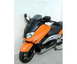SCOOTER PARABREZZA ALTO PROTEZIONE +10CM ( TOTALE 81CM + HAND PROT )ERMAX PER 500 T MAX 2001/2007 TRASPARENTE 