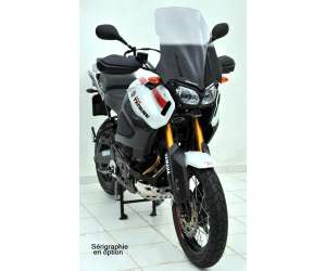 CUPOLINO ALTO PROTEZIONE + 15 CM ERMAX ( TOTALE ALTEZZA 60 CM )PER XTZ 1200 SUPER TENERE 2011/2013 TRASPARENTE 