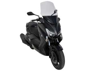 PARABREZZA ERMAX SCOOTER ALTO PROTEZIONE +12 CM ( TOTALE ALTEZZA 62 CM) PER X MAX 125/250 2014/2017 FUME 