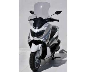 SCOOTER PARABREZZA ALTO PROTEZIONE 68 CM + HAND PROT ERMAX PER N MAX 125/155 (+ FIT KIT S )2015/2017 FUME 