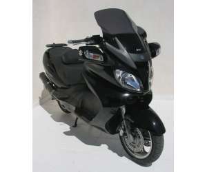 SCOOTER PARABREZZA +18CM (81CM+P/MAINS+P/AIR )ERMAX PER AN 650 BURGMAN & GENUINE 2002/2011 FUME 