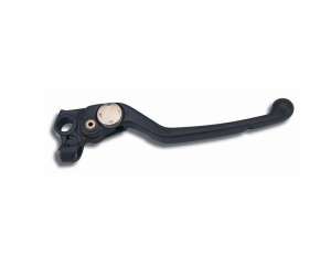 Domino Leva Freno regolabile in alluminio pressofuso. per  pompa Brembo Materiale: Alluminio Finitura: Verniciata Nera Fulcro: 21 mm Lunghezza: 182 mm