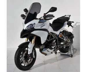 CUPOLINO ALTO + 10 CM ( TOTALE ALTEZZA 62 CM) ERMAX PER MULTISTRADA 1200 S & PIKES PEAK 2010/2012 TRASPARENTE 