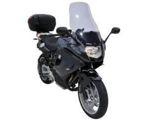 CUPOLINO ALTO +20CM ( TOTALE ALTEZZA 66 CM)+ FIT KIT ERMAX PER F 800 GT 2013/2016 TRASPARENTE 