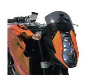 CUPOLINO ALTO + 10 CM ( TOTALE ALTEZZA 20 CM) ERMAX PER 990 SUPER DUKE 2006 (+ FIT KIT )TRASPARENTE 