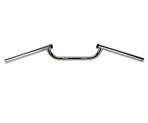 Domino MANUBRIO MODELLO CONDOR PER MOTO STRADALI / CUSTOM / CAFE RACER IN ACCIAIO CROMATO DIMENSIONI:Lunghezza: A - 740 mm Altezza: C - 21 mm Sporgenza: D - 57 mm Diametro: 22 mm