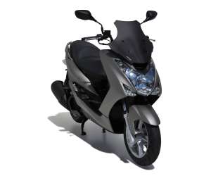 SCOOTER PARABREZZA ERMAX SPORT 48CM PER MAJESTY S 125 (+ FIT KIT S )2014/2017 TRASPARENTE 