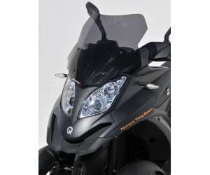 SCOOTER PARABREZZA ERMAX SPORT 46CM PER QUADRO 3D 350 AND 350 S (+KIT FIX )2012/2013 FUME 