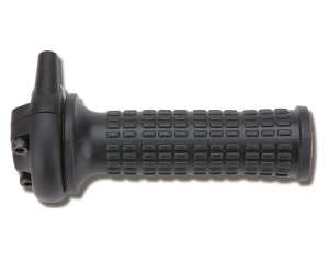 Domino comando gas rapido rally. In alluminio verniciato, completo di manopola. Escursione 2,9 gradi per  mm. Corsa massima 42 mm