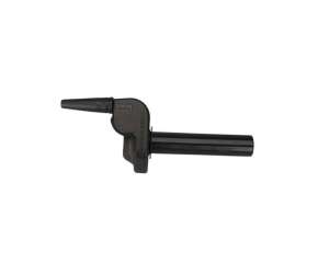 Domino Comando gas rapido universale, senza manopola - Movimento orizzontale. Rrealizzato in Alluminio Verniciato Nero .Mono Cavo RapiditÃ : 2,2 °mm Corsa Max: 42 mm