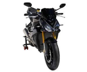 CUPOLINO SPORT DOPPIA BOMBATURA 30 CM ERMAX PER ROADSTER S 1000 R 2014/2016 (+ FIT KIT )TRASPARENTE 