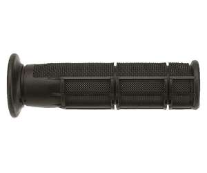 Manopole Domino nere in gomma termoplastica per montaggio su manubrio per ATV 0900.82.40.06-0 diametro 22 mm