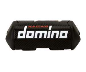 Paracolpo cilindrico Domino cross enduro offroad nero carbon lock 0200.58.52-0 lunghezza di 200 mm