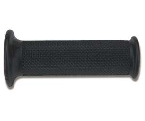 Manopole Domino nere in gomma termoplastica con finitura piramidale 1124.82.40.06-1 diametro 22 mm