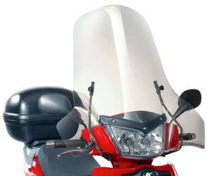 Cupolino parabrezza  per KYMCO People S 50 125 200  2005 - 2006 - 2007 - 2008 - 2009 - 2010 - 2011 - 2012 - 2013 - 2014 - 2015   Fabbricato da Kappa colore trasparente codice prodotto 137AK