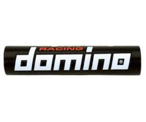Paracolpo cilindrico Domino cross enduro offroad nero carbon lock poliuterato 1500.58.69.04-0 lunghezza di 240 mm