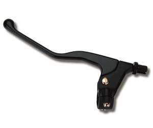 Domino COMANDO PORTALEVA STRADALE RACING Con LEVA IN ALLUMINIO PRESSOFUSO NERA  Lato: Sinistro Fulcro: 33 mm Lunghezza: 186 mm Accessori: 1432.61