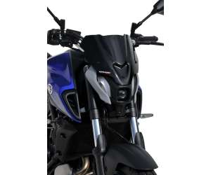 Cupolino sport per Yamaha MT07 2021 altezza totale 25cm prodotto da Ermax