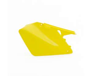 Fianchetti laterali tabelle laterali portanumero cross enduro plastiche CEMOTO per  SUZUKI RM 125 2001 / 2011 RM 250 2001 / 2011 