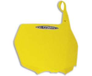 Tabella porta numero anteriore cross enduro plastiche cemoto per SUZUKI RM 125 2001 / 2009 RM 250 2001 / 2009 RMZ 250 2007 / 2009 RMZ 450 2005 / 2007 