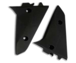 Spoiler laterale radiatore cross enduro plastiche CEMOTO per  HUSQVARNA TC 2005 / 2007 TE 2005 / 2007 