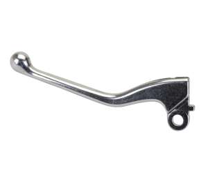 Leva frizione Domino sinistra fulcro 28,5 mm argento lucido brillantato in alluminio pressofuso 2946.61