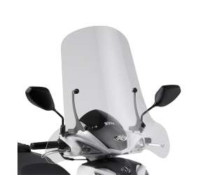 Cupolino parabrezza  per SYM Symphony SR 50 125 151  2010 - 2011 - 2012 - 2013 - 2014 - 2015 - 2016   Fabbricato da Kappa colore trasparente codice prodotto 297AK