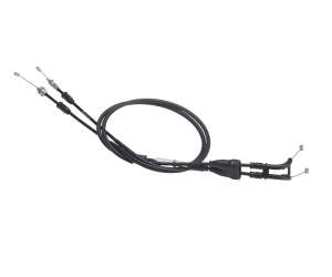 Domino cavo gas con guaina nera per  YZF 250 dal 2004 al 2009 e 450 dal 2004 al 2008