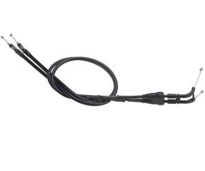 Domino cavo gas con guaina nera per  crf 250 450 dal 2014 al 2018