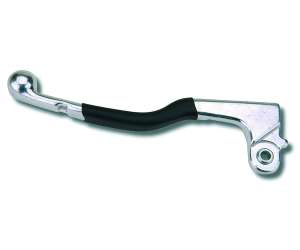 Leva frizione Domino sinistra fulcro 24 mm argento lucido brillantato in anticorodal con guaina 3357.60.35.04