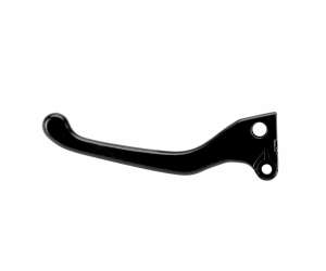 Leva Domino sinistra fulcro 24 mm nero verniciato in alluminio pressofuso 3463.61