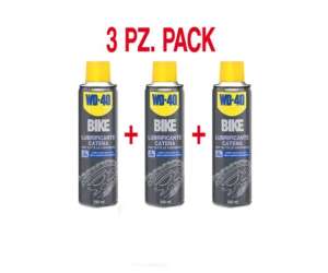 WD-40 Lubrificante al PTFE per tutte le condizioni è un prodotto perfetto per ciclisti che amano stare all’aria aperta in tutte le condizioni atmosferiche