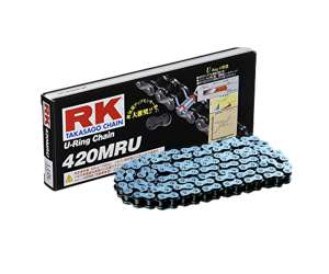 CATENA PER MOTO 420MRU 136 MAGLIE CL PRODOTTA DA RK 