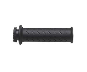 Tubo gas Domino nero con manopola sovrastampata sinistra in gomma termoplastica 4567.90-00