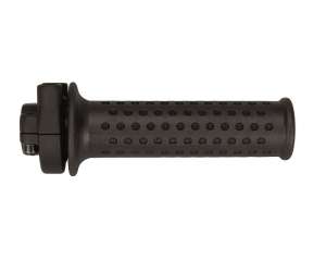 Domino comando gas scooterCon manopola nera chiusa (cod.5243.82)Materiale: Alluminio Nero. 2 cavi