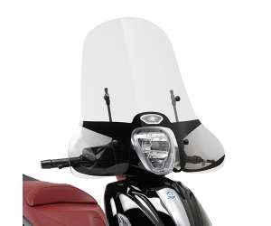 Cupolino parabrezza  per PIAGGIO Beverly 125ie 300ie  2010 - 2011 - 2012 - 2013 - 2014 - 2015 - 2016 - 2017 - 2018   Fabbricato da Kappa colore trasparente codice prodotto 5606AK