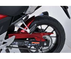 PARAFANGO  POSTERIORE ERMAX PER CB 500 X 2016/2017 SILVER CARBON LOOK 