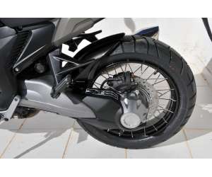 PARAFANGO  POSTERIORE ERMAX PER VFR 1200 X CROSSTOURER 2016/2017 SILVER CARBON LOOK 