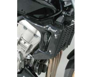 COPRIRADIATORI (AL PAIO) ERMAX PER CB 900 HORNET 2002/2006 LUCIDO NERO 