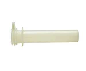Tubo gas Domino bianco in tecnopolimero adatto per manopole lunghezza 120 mm HR 4T 97.3299.04-00