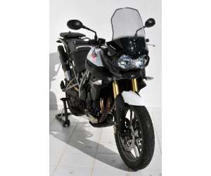 CUPOLINO ALTO + 10 CM ( TOTALE ALTEZZA 46 CM)+ FIT KIT ERMAX PER TIGER 800/800 XC 2011/2015 FUME 