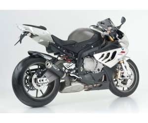 Scarico BMW S 1000 RR 2010 - 2011 - 2012 - 2013 - 2014  .  SHARK Factory Slip on terminale di scarico carbonio colore carbonio