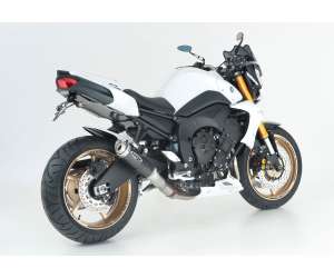Scarico YAMAHA FZ8 2010 - 2011 - 2012 - 2013 - 2014 - 2015 - 2016  .  SHARK Factory Slip on terminale di scarico carbonio colore carbonio