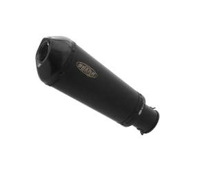 Scarico HONDA NC750X 2016 - 2017 - 2018  .  SHARK DSX-7 Slip on terminale di scarico acciaio inossidabile rivestito/carbonio colore nero-opaco